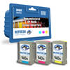 3 Remanufactured HP 940XL Ink Cartridges