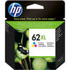 Original HP 62XL High Capacity Tri-Colour Ink Cartridge