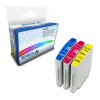 Colour Valuepack - 3 Remanufactured Ink Cartridges for Various Hewlett Packard Printers (C4836A / C4837A / C4838A)