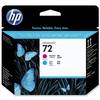 Original HP 72 Magenta and Cyan Printhead