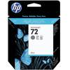 Original HP 72 Grey Ink Cartridges