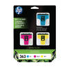 Original HP 363 Tri-Colour Multipack Ink Cartridge