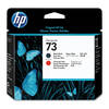 HP 73 Matte Black and Chromatic Red Original Printhead