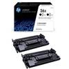 Original HP 26X High Capacity Black Toner Cartridge Twi