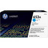 Original Cyan HP 653A Toner Cartridge