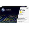 Original Yellow HP 653A Toner Cartridge