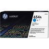Original Cyan HP 654A Toner Cartridge