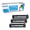 Remanufactured Multipack of CB541A, CB542A, CB543A