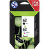 Original HP 62 Ink Cartridge Multipack