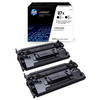 Original HP 87X High Capacity Black Toner Cartridges
