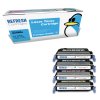 HP Q5950A, Q5951A, Q5952A & Q5953A Toner Cartridges x 4