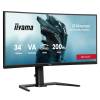 iiyama G-MASTER Red Eagle GCB3484WQSU-B2 34-inch Ultrawide Curved Gaming Monitor