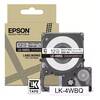 Epson Iron on Black on Whie LK 4WBQ Label Ink Cartridge 12mm x 5m - C53S654024