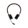 Jabra Evolve 65 UC Stereo Headset with Charging Stand Bluetooth USB-A Black