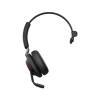 Jabra Evolve2 65 UC Mono Headset Wireless USB-A Bluetooth Black (26599-889-999)