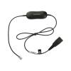 Jabra GN1200 Headset Adapter RJ9 to Quick Disconnect Black