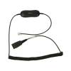 Jabra GN1216 Avaya 2m Coiled Cord RJ-9 male to Quick Disconnect