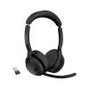 Jabra Evolve2 55 Link 380 UC Stereo Headset USB-A Black (25599-989-999)