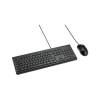 Kensington KM100 EQ USB-A Keyboard and Mouse Set Black (K75452UK)
