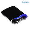 Kensington Mouse Mat with Wrist Rest Blue Black Duo Wave Gel