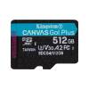 Kingston Canvas Go! Plus 512GB microSDXC Card C10 (SDCG4/512GBSP)