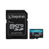 Kingston Canvas Go! Plus 64GB microSDXC Card and Adapter (SDCG4/64GB)