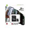 Kingston Canvas Select Plus 16GB Micro SD Card - With Adaptor