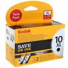Twinpack of Black Kodak 10XL Original Cartridges