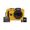 Kodak PIXPRO Tough Compact Digital Camera Yellow + 16GB SD Card + Battery