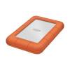 LaCie Rugged 4TB External Hard Drive USB-C Orange Silver