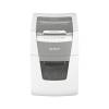 Leitz IQ Autofeed A4 100 P4 34L Paper Shredder Cross Cut Silver White Grey (8011