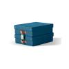 Leitz Puro Storage Box with Lid Medium Low 8L Blue Pack of 2 (70930AC)