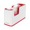 Leitz Wow Tape Dispenser for 19mm Tapes Red White (53641026)
