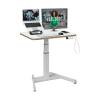 Leitz Ergo Electric Sit Stand Desk 800 x 600mm White (65341001)