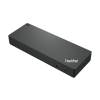 Lenovo ThinkPad Thunderbolt 4 Workstation Dock - UK/HK/SGP/MYS Black