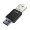 Lexar F35 Pro 128GB USB A Flash Drive Black Silver (LJDF35P128G-RNBNG)