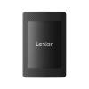Lexar SL500 2TB USB C Portable SSD with Magnetic Set Black (LSL500M002T-RNBNG)