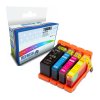 4 Compatible Lexmark 100XL C/M/Y/K Ink Cartridges