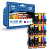 Pack of Compatible Lexmark 150XL Ink Cartridges