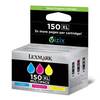 Original High Capacity 3 Colour Return Program 150XL Ink Cartridges