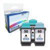 Remanufactured Lexmark 17G0050 and 17G0060 Ink Cartridges