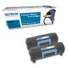 Remanufactured  Lexmark 502X Toner Cartridge Twin Pack