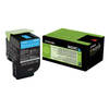 Original Cyan Return Program Lexmark 802XC Toner Cartridge