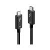 Lindy Thunderbolt 4 Cable 1M USB-C 40Gbps 100W Passive (31120)
