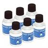 Liquid Hand Sanitiser Bottles 6x 30ml 70% Alcohol Anti Bacterial Rub