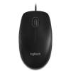 Logitech Optical High Quality USB Mouse - Black (B100)