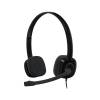 Logitech H150 Stereo Headset 3.5mm 1.8m Cable (981-000589)