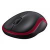 Logitech M185 Wireless Mouse - Red/Black