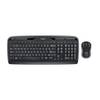Logitech Wireless USB QWERTY Keyboard & Mouse Desktop Combo - Black [MK330]