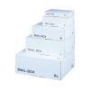 LSM Standard Mailing Box 395 x 248 x 141mm Large White (Pack 20) - 212111320